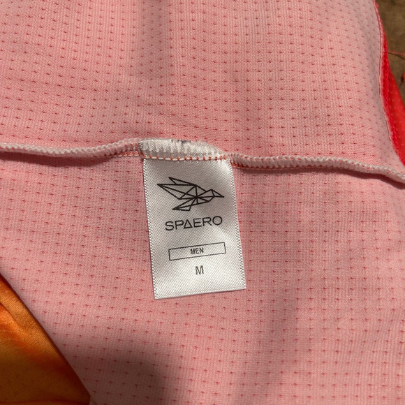 Spaero Elite Men's Ombre Orange Jersey Medium Cycling Triathlon (box 9) - Picture 6 of 9